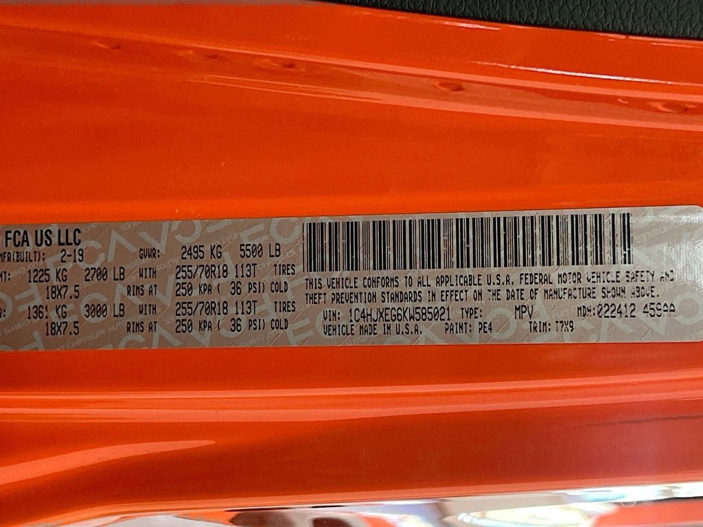 2019 Jeep Wrangler Sahara