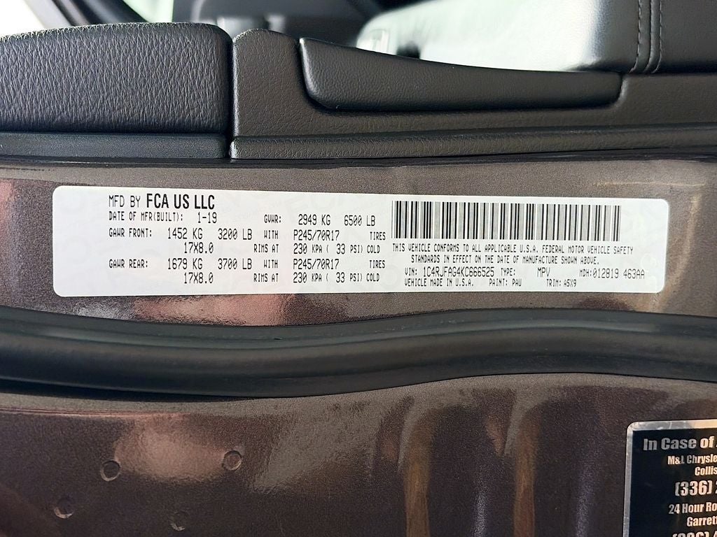 2019 Jeep Grand Cherokee Laredo E
