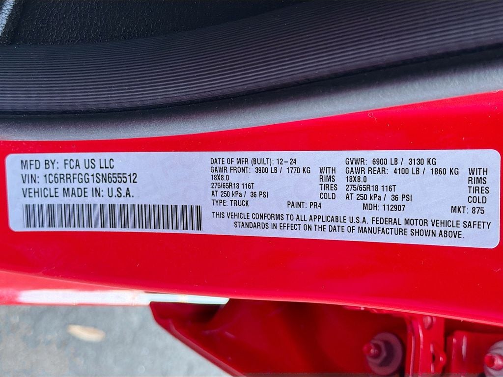 2025 RAM 1500 Tradesman