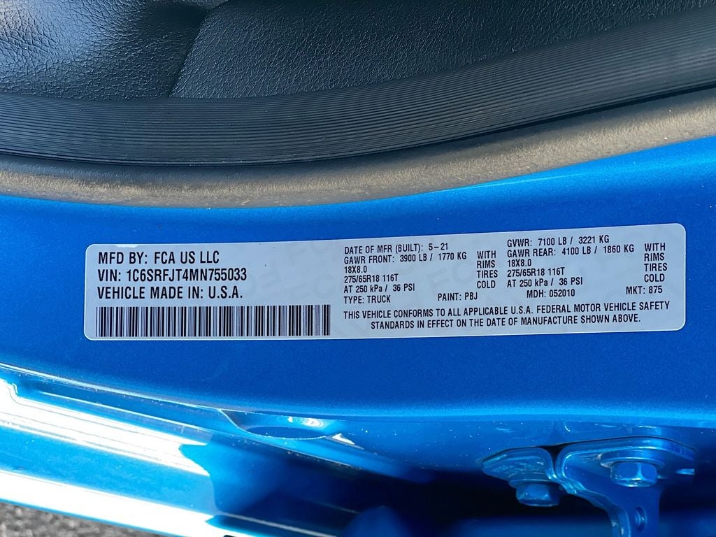 2021 RAM 1500 Laramie