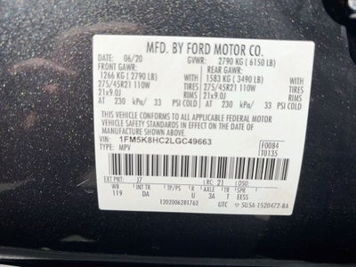 2020 Ford Explorer Platinum