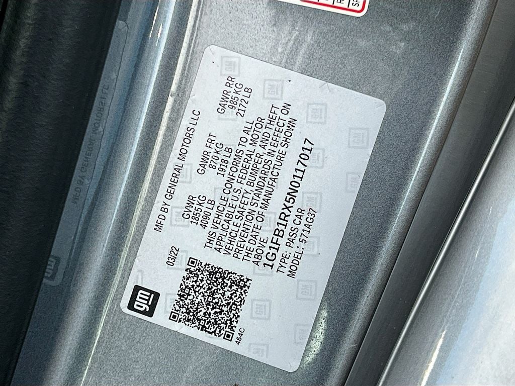 2022 Chevrolet Camaro 1LT