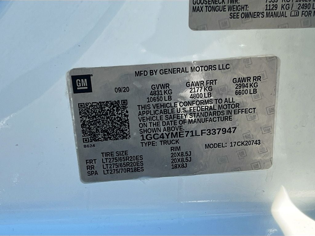 2020 Chevrolet Silverado Custom