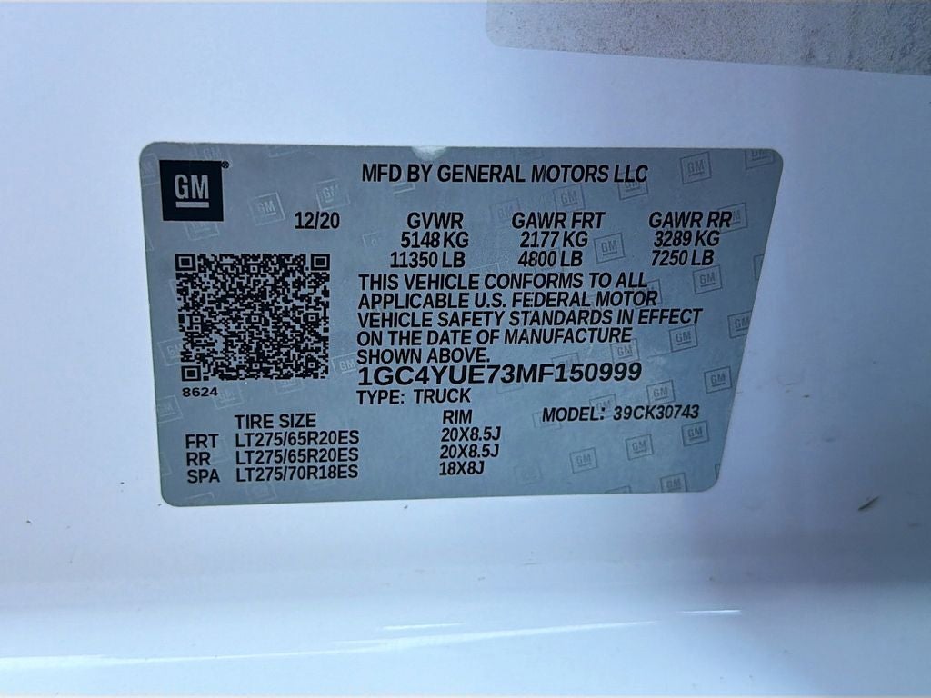 2021 Chevrolet Silverado LTZ