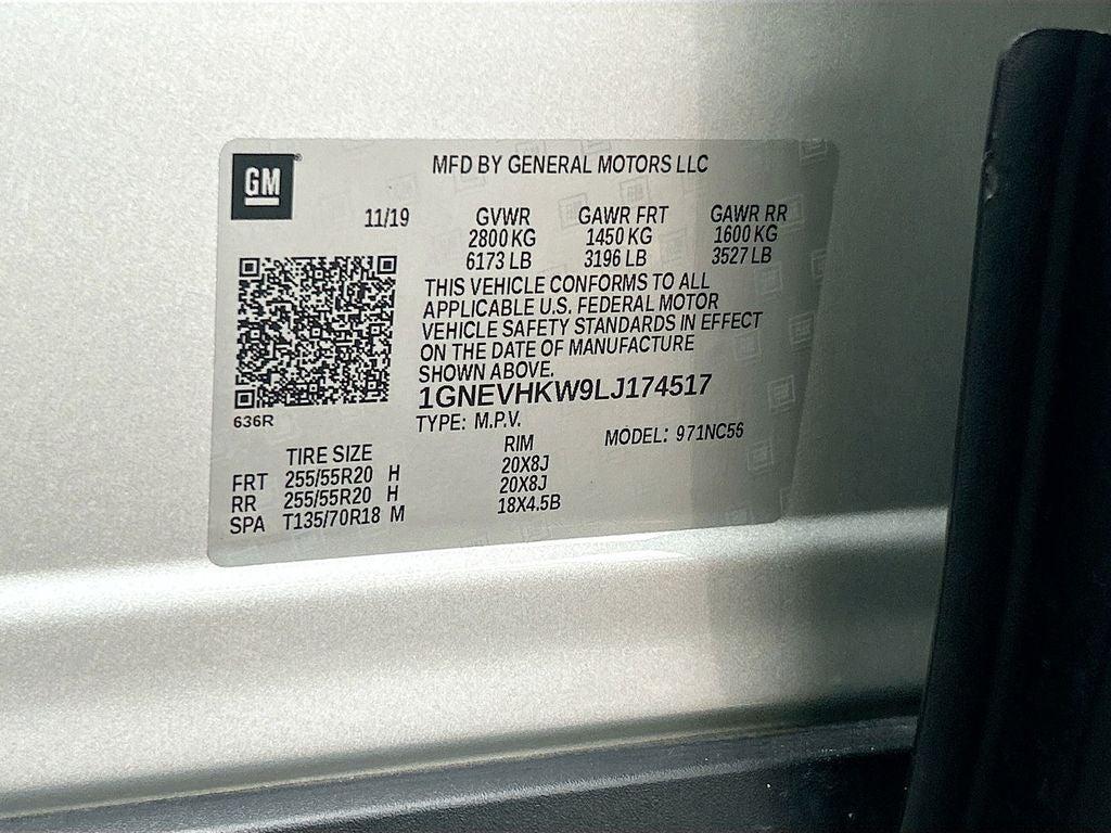 2020 Chevrolet Traverse LT Leather