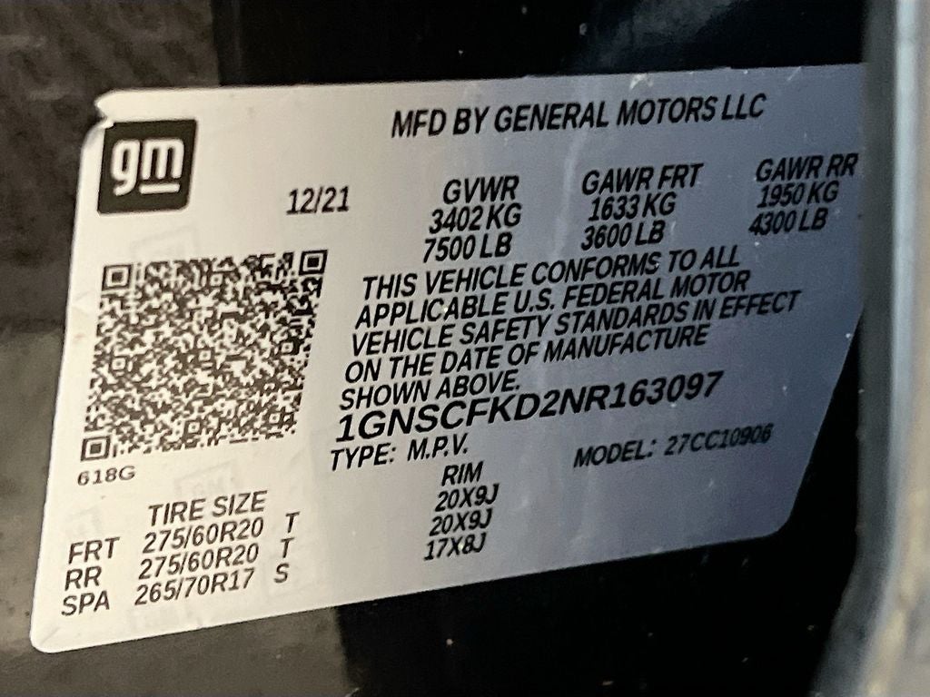 2022 Chevrolet Suburban Premier