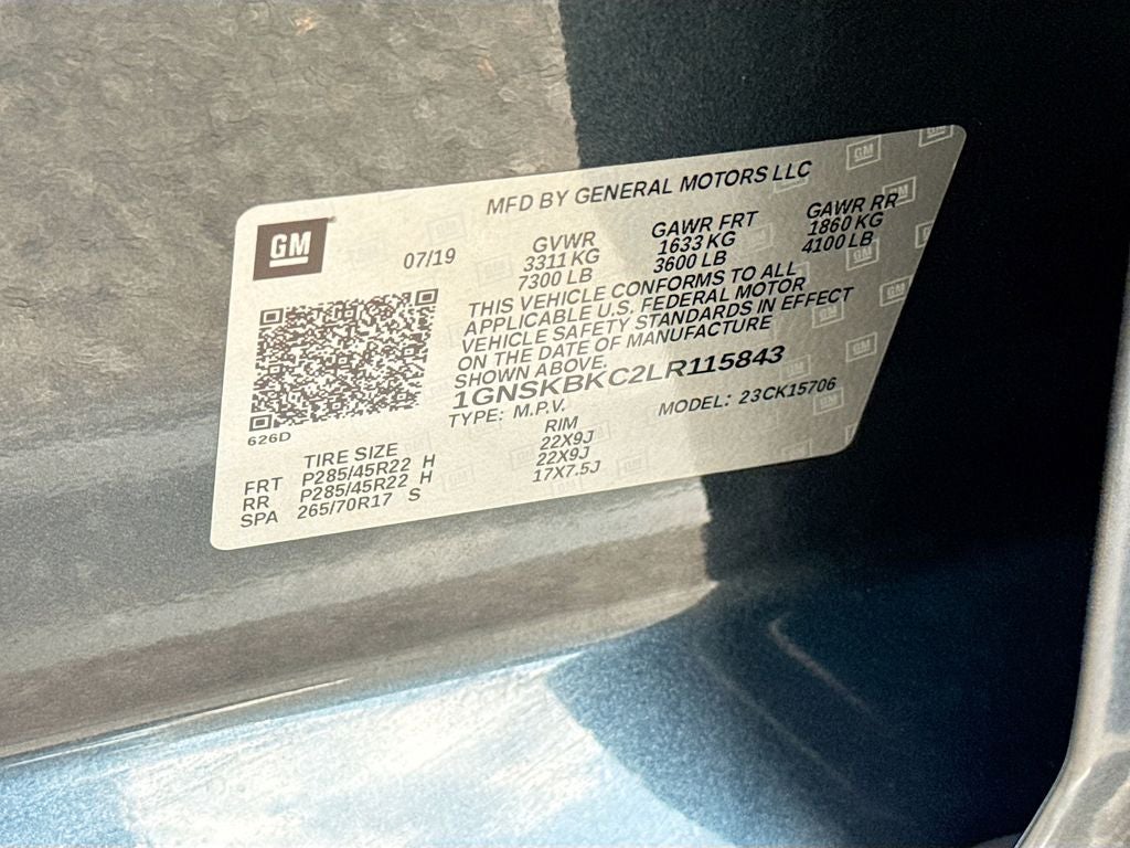 2020 Chevrolet Tahoe LT