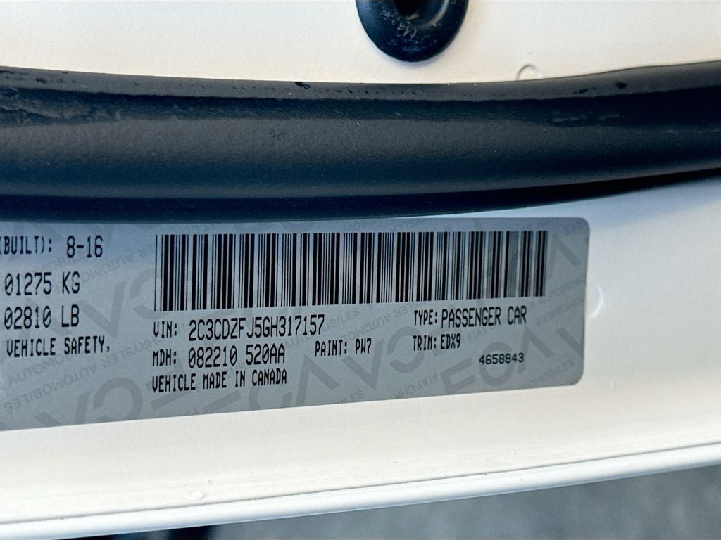 2016 Dodge Challenger R/T Scat Pack