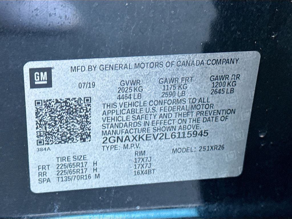 2020 Chevrolet Equinox LT