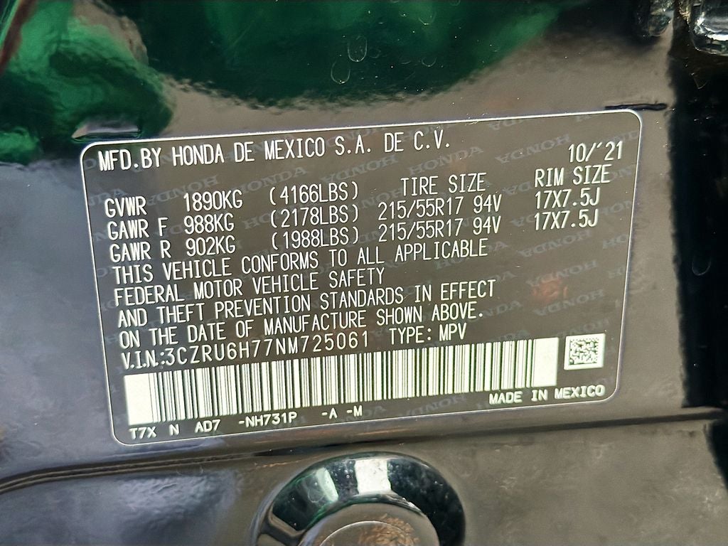 2022 Honda HR-V EX-L