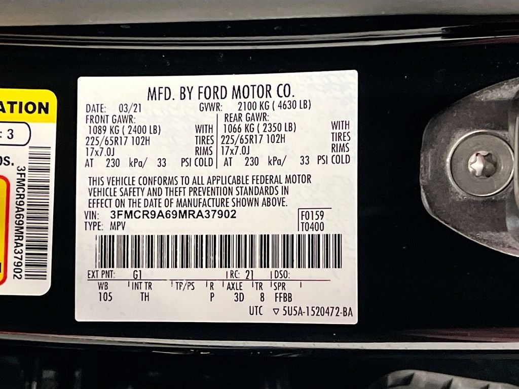 2021 Ford Bronco Sport Base