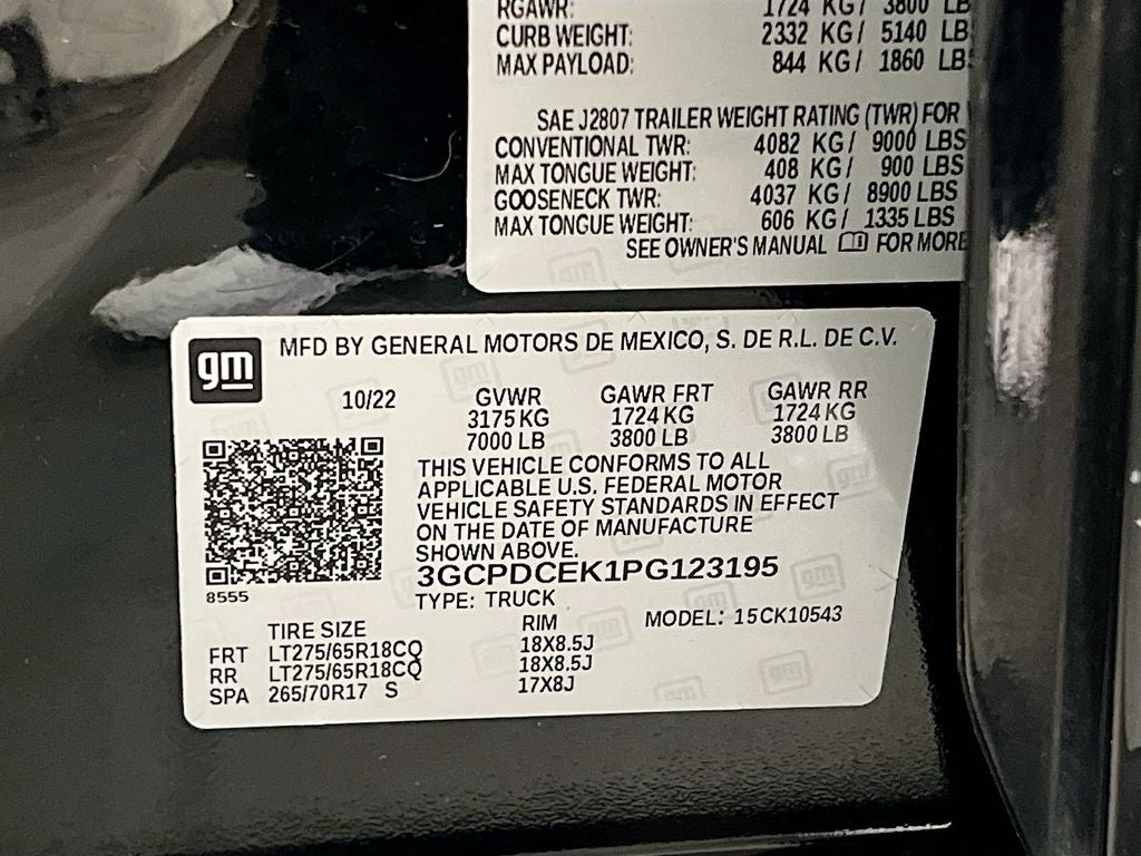 2023 Chevrolet Silverado Custom Trail Boss