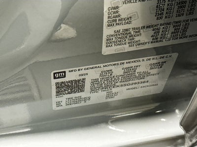 2025 Chevrolet Silverado Custom Trail Boss