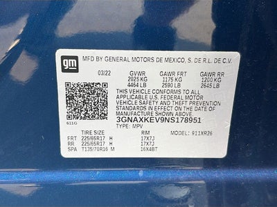 2022 Chevrolet Equinox LT