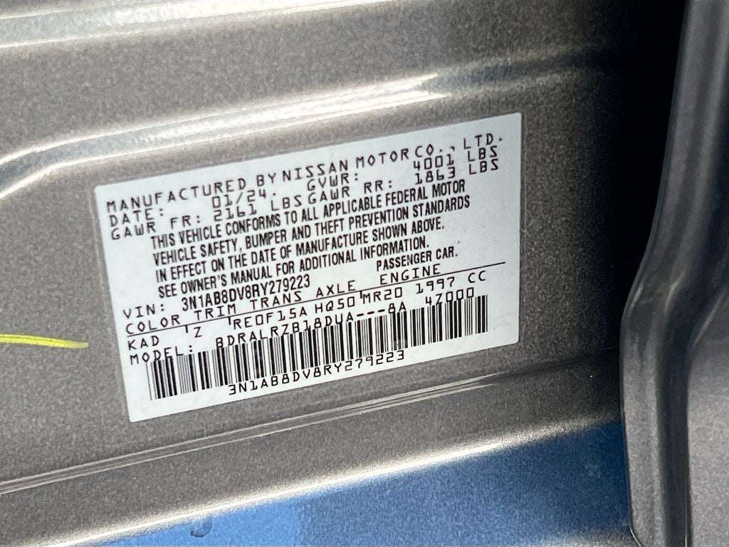 2024 Nissan Sentra SR