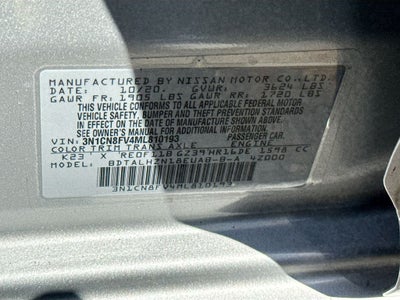 2021 Nissan Versa SR