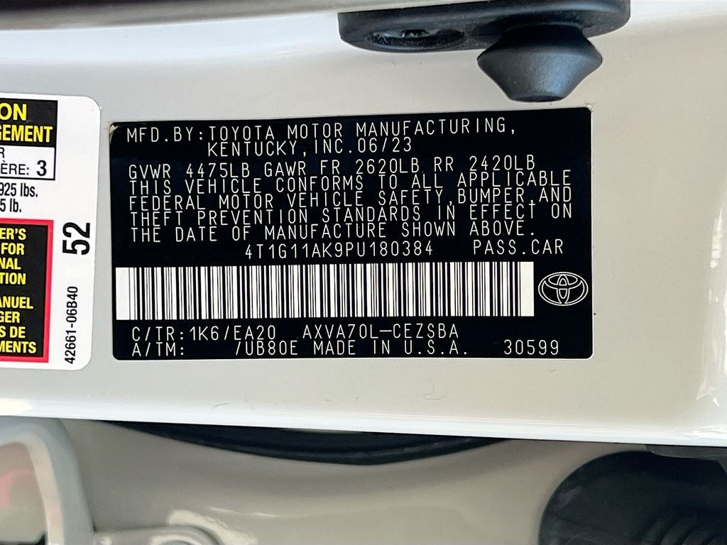 2023 Toyota Camry SE