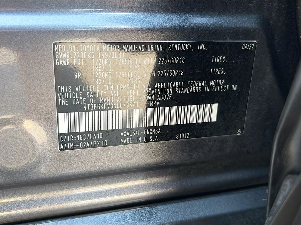 2022 Toyota RAV4 Hybrid XLE Premium