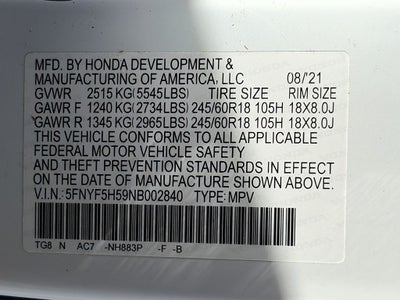 2022 Honda Pilot EX-L