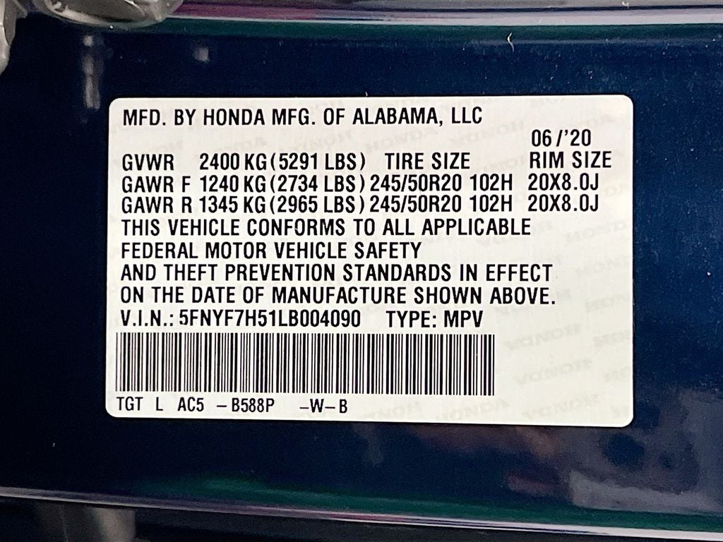 2020 Honda Passport EX-L