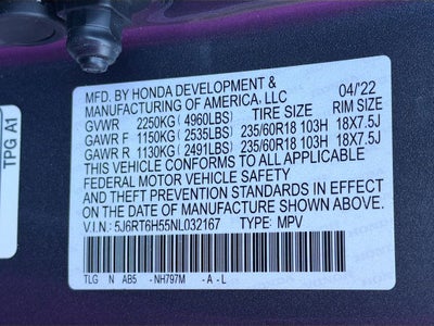 2022 Honda CR-V Hybrid EX