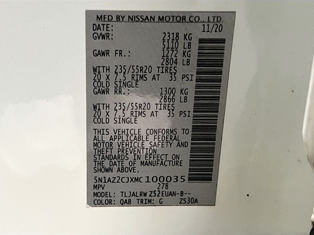 2021 Nissan Murano SL