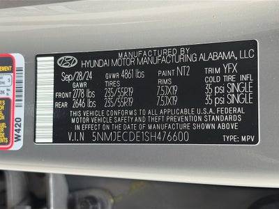 2025 Hyundai Tucson Limited
