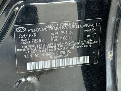 2018 Hyundai Elantra SEL