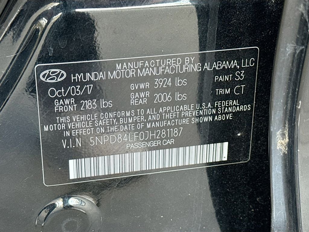 2018 Hyundai Elantra SEL