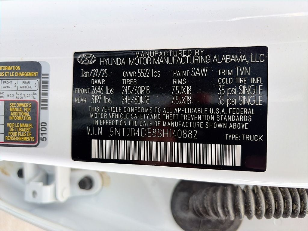 2025 Hyundai Santa Cruz SEL