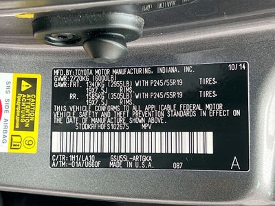 2015 Toyota Highlander Limited