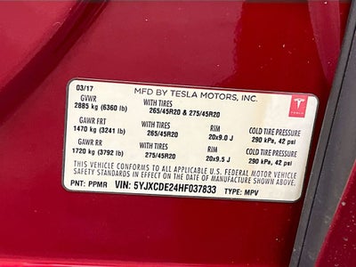 2017 Tesla Model X 100D