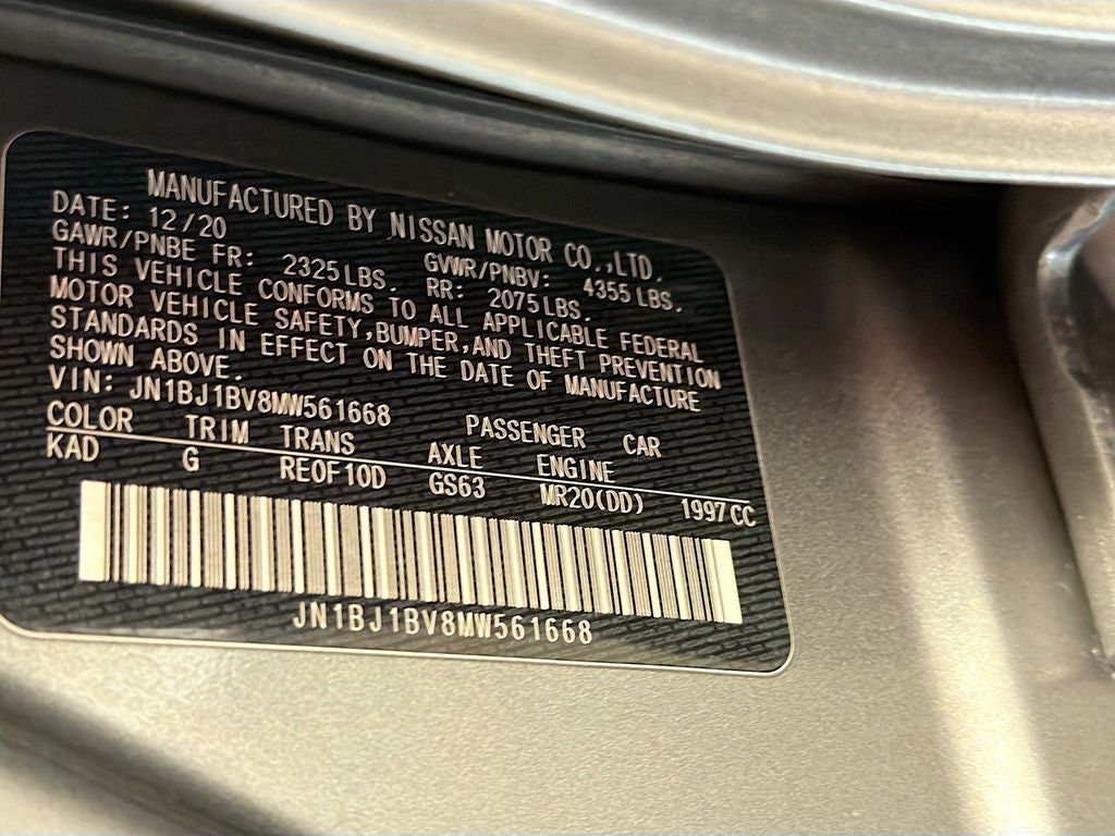 2021 Nissan Rogue Sport SV