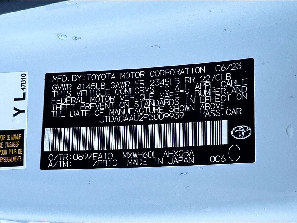 2023 Toyota Prius XLE