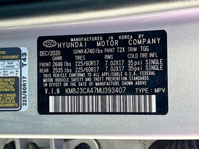 2021 Hyundai Tucson Value