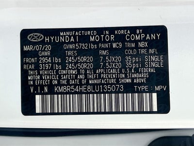 2020 Hyundai Palisade Limited