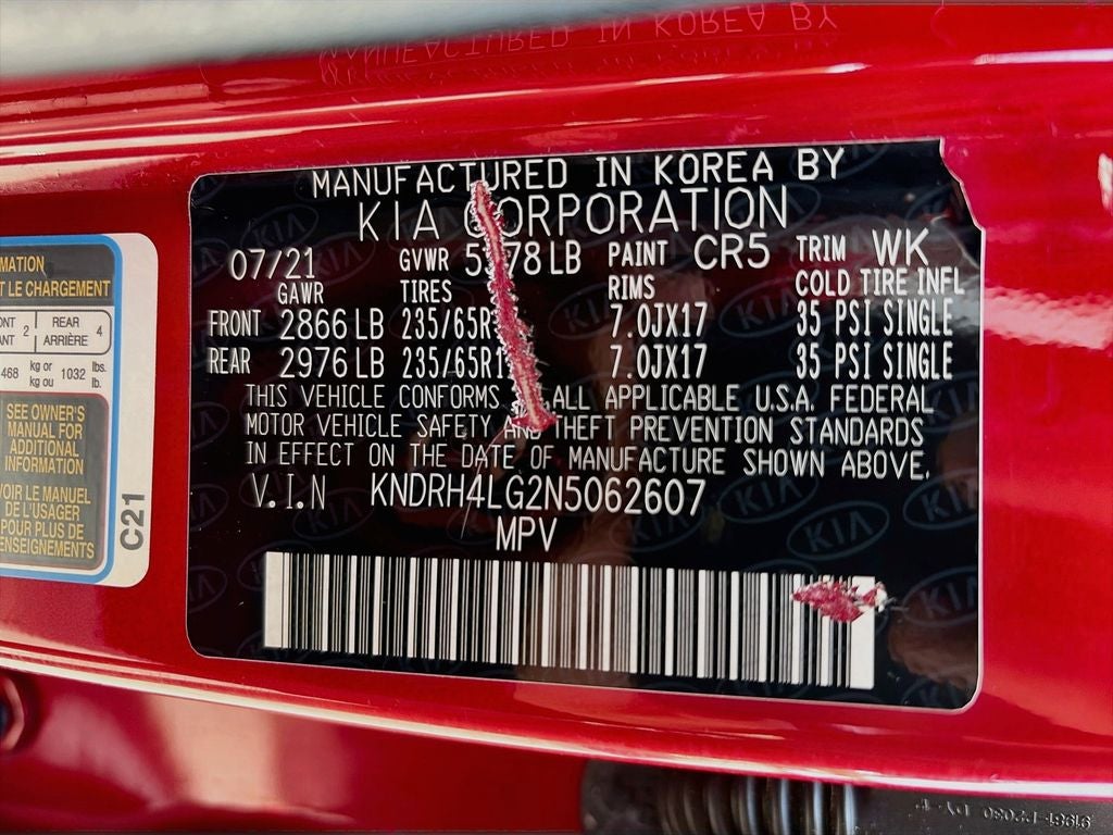 2022 Kia Sorento Hybrid EX